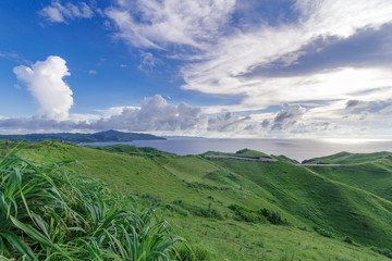 View from Vayang Rolling Hills, Ivatan Island, Batanes