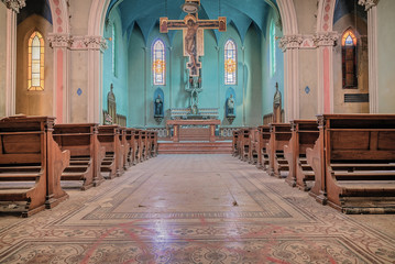 La chiesa Blu di Piacenza