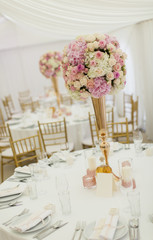 Wedding table decoration