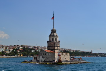 Fototapeta premium Girl Tower, Kız Kulesi