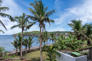 Fototapeta na wymiar beach view at Basco , Ivatan Island , Batanes