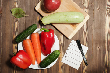 Vegetable Diet, Fruit, List of Products