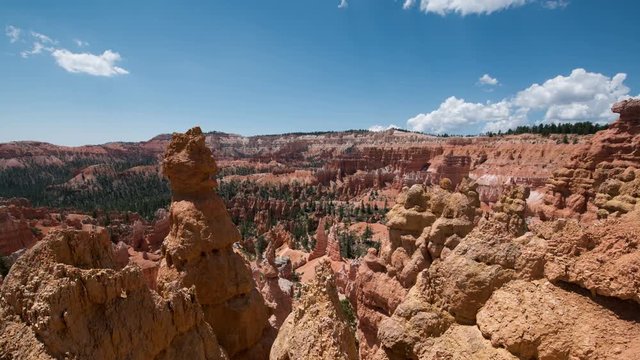 Bryce Canyon National Park Hoodoos Rock Formation Time Lapse