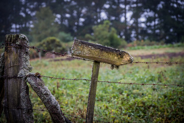 Roadsign on the Way of St. James (