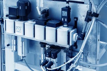 Production line of electrical switches