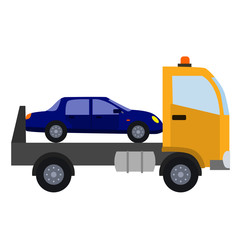 Fototapeta premium car service flat icon