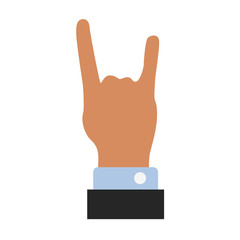 hand gesture flat icon