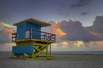 Lifeguard Häuschen Miami