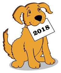 2018 year of the yellow dog