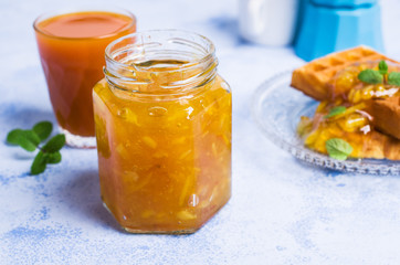 Traditional orange jam