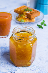 Traditional orange jam
