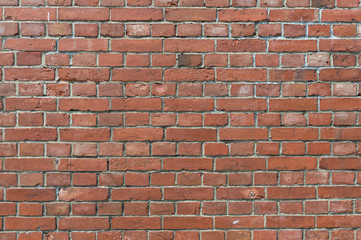 Background of an old brick wall