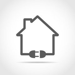 House icon. Vector illustration