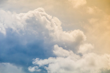 Obraz premium Cloud, variety, color background