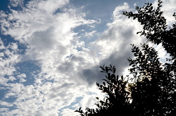 Cielo, nuvole e ombre
