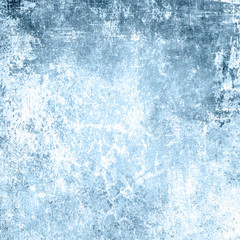 Blue designed grunge texture. Vintage background with space for text or image