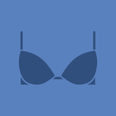 Bra glyph color icon