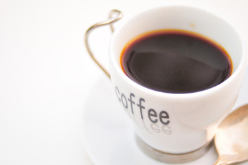 Cup of morning coffee