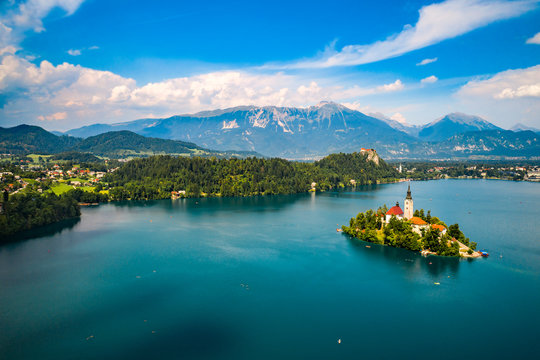 Slovenia - resort Lake Bled.