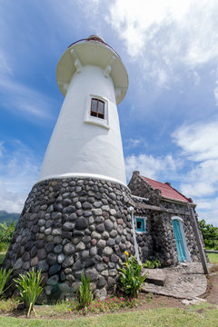 Lighthouse in Basco , Ivatan island, Batanes