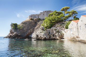 Fort Lovrijenac or St. Lawrence Fortress, Dubrovnik, Croatia