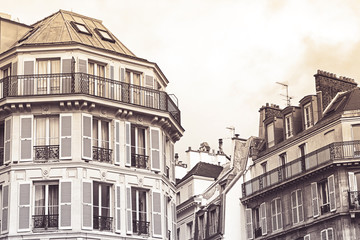 Fototapeta premium Real Estate - Paris - France