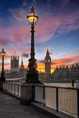 Westminster und der Big Ben in London nach Sonnenuntergang © moofushi