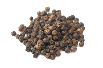 black pepper isolated