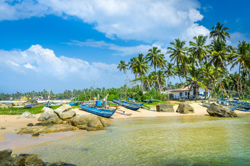 Sri Lanka beach. Hikkaduwa.