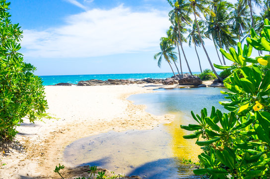 Bentota Beach In Sri Lanka