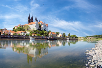 castle in Meissen, Saxony, Germany