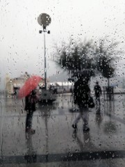 Lluvia en San Sebastián