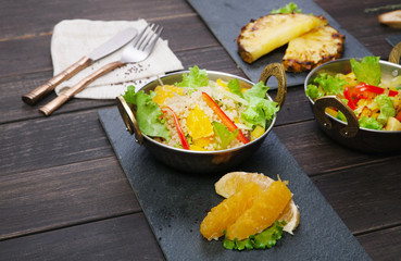 Vegetarian food, vegetable salad, indian cuisine