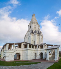 The Church of the Ascension in Kolomenskoye, Moscow, Russia