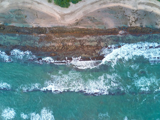 Obraz na płótnie Canvas Natural ocean shore background