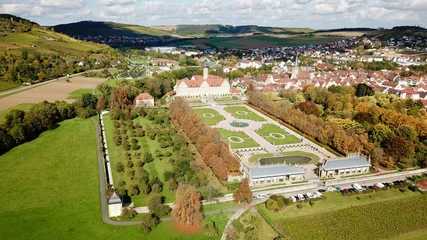 Fototapeten Schloss Weikersheim, Taubertal © Hans-Martin Goede