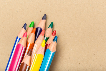 Multicolored pencils