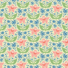 Abstract floral pattern