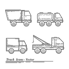 Truck Icon Vector
