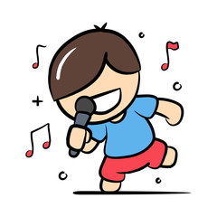 become a singer. big dreams illustration