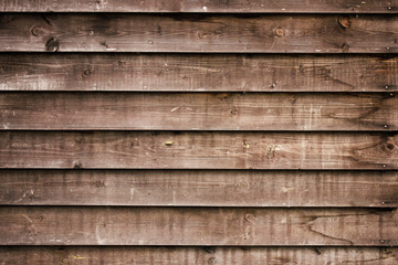 Old wooden lath for background and texture