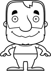 Cartoon Smiling Man
