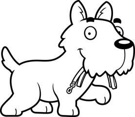 Cartoon Scottie Leash