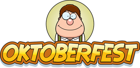 Cartoon Oktoberfest Boy Graphic