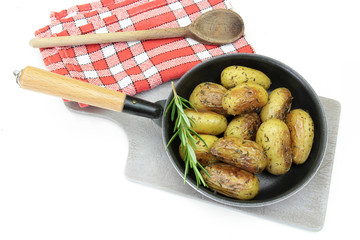 pommes de terre grenaille au thym