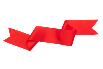 ribbon isolated on white