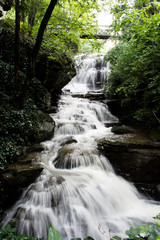 Mountainside Waterfall