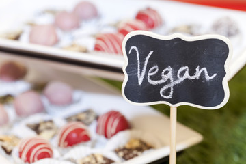 Vegan assorted chocolate