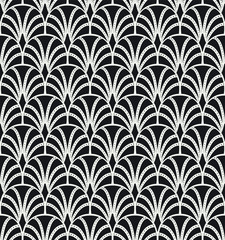 Abstract Art Nouveau Flora Seamless Pattern