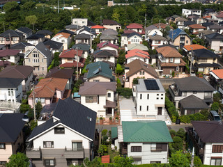 東京近郊の住宅街